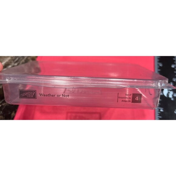 Stampin Up! Rubber Stamp Set - Umbrella Mittens Purses & Hearts Designs - Picture 7 of 7